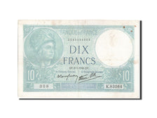 France, 10 Francs, 10 F 1916-1942 ''Minerve'', 1941, KM #84, 1941-01-09,...