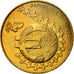France, 1/4 Euro, 2002, MS(65-70), Aluminum-Bronze, KM:1293