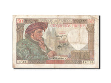 Francia, 50 Francs, 50 F 1940-1942 ''Jacques Coeur'', 1941, KM:93, 1941-12-18...