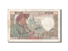 France, 50 Francs, 50 F 1940-1942 ''Jacques Coeur'', 1941, KM #93, 1941-12-18,..