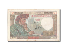 Francia, 50 Francs, 50 F 1940-1942 ''Jacques Coeur'', 1940, KM:93, 1940-09-26...