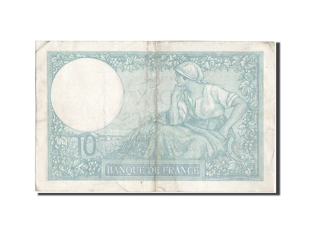 France, 10 Francs, 10 F 1916-1942 ''Minerve'', 1941, KM #84, 1941-01-02,...