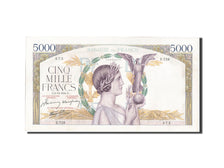 Billet, France, 5000 Francs, 5 000 F 1934-1944 ''Victoire'', 1941, 1941-12-04