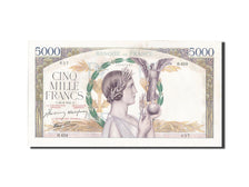 France, 5000 Francs, 5 000 F 1934-1944 ''Victoire'', 1941, KM #97c, EF(40-45),..