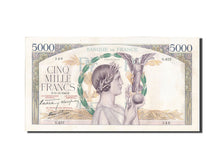 France, 5000 Francs, 5 000 F 1934-1944 ''Victoire'', 1940, KM #97a, 1940-12-12,.