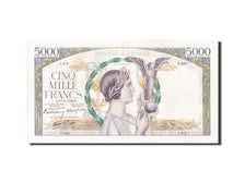 Banknote, France, 5000 Francs, 5 000 F 1934-1944 ''Victoire'', 1940, 1940-12-19