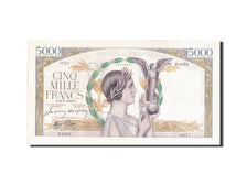 Banknote, France, 5000 Francs, 5 000 F 1934-1944 ''Victoire'', 1942, 1942-09-24