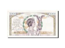 Banknote, France, 5000 Francs, 5 000 F 1934-1944 ''Victoire'', 1942, 1942-09-24