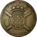 Moneta, STATI FRANCESI, LILLE, 10 Sols, 1708, BB, Rame, Boudeau:2314