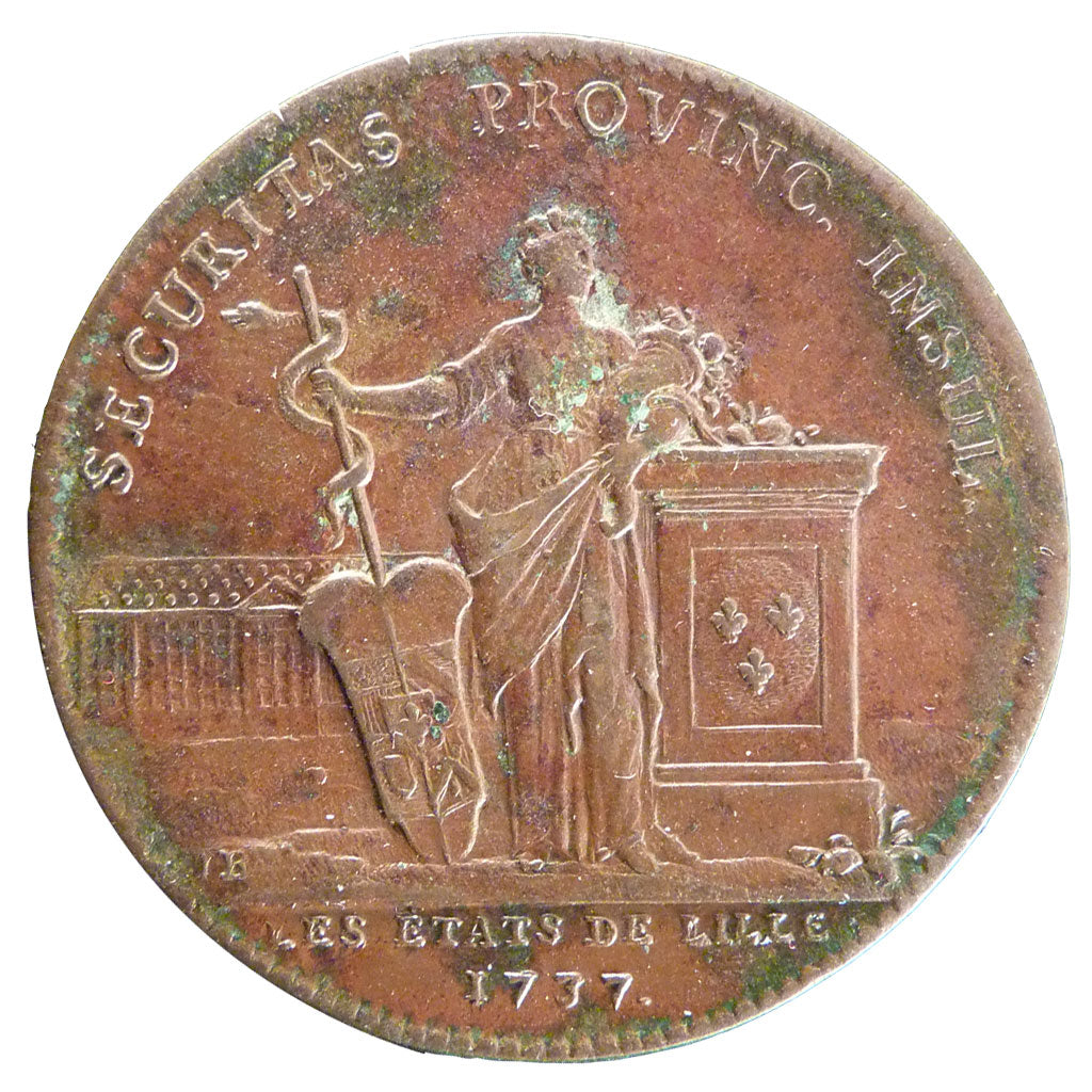 FLANDRE, Louis XV, Jeton des États de Lille
