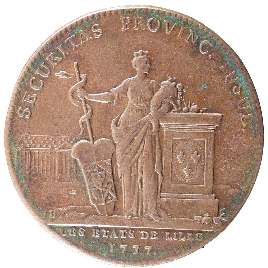 FLANDRE, Louis XV, Jeton des États de Lille