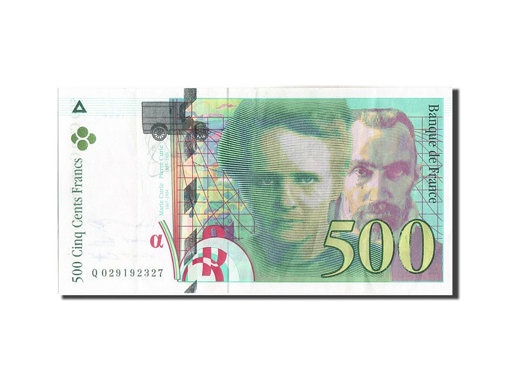 France, 500 Francs, 500 F 1994-2000 ''Pierre et Marie Curie'', 1994, KM #160a,..