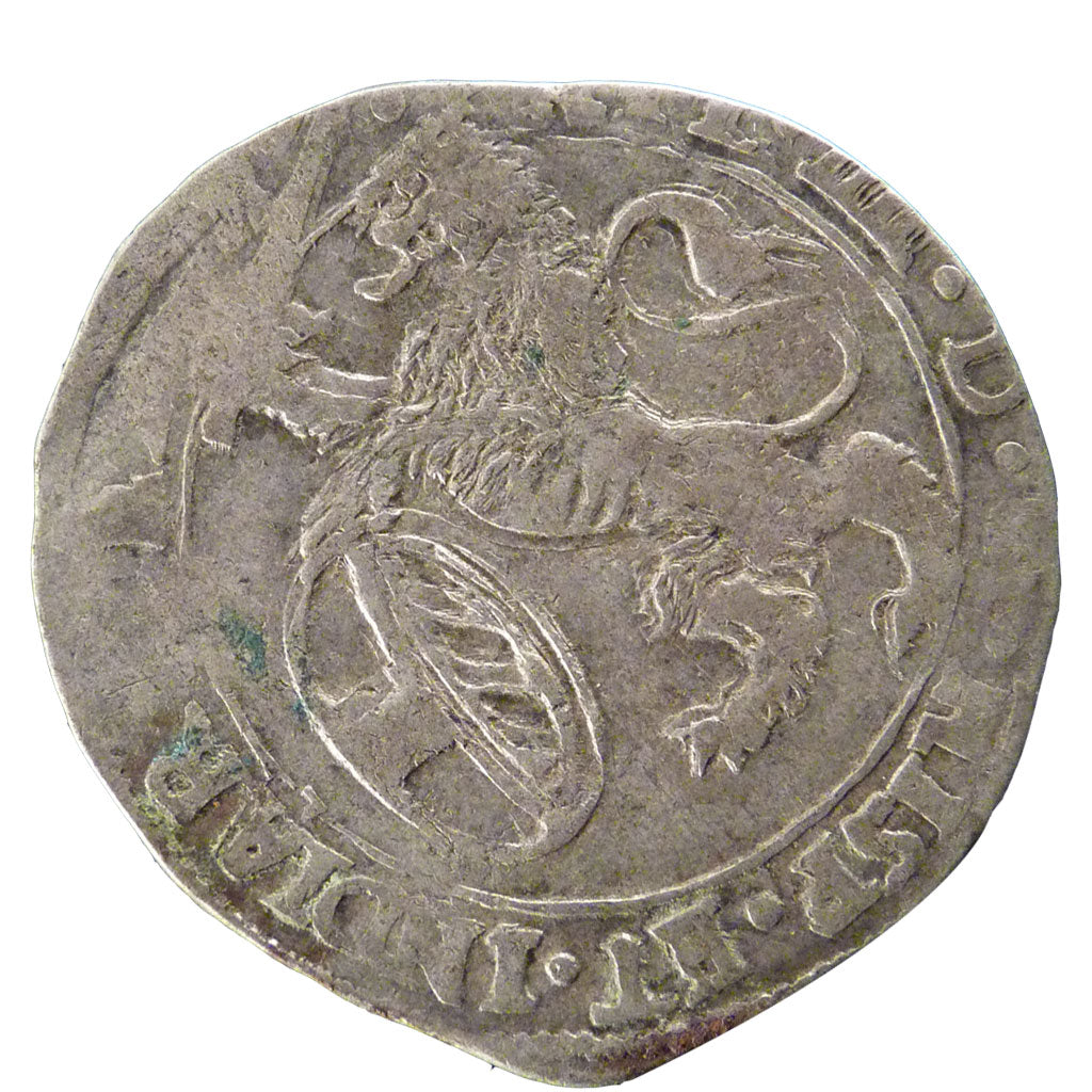 FRANCE, Escalin, 1637, F(12-15), Copper, Boudeau #2324, 5.10