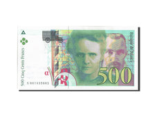 Banknote, France, 500 Francs, 500 F 1994-2000 ''Pierre et Marie Curie'', 1994