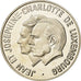 Luxembourg, Token, 5 Ecu, Jean et Joséphine-Charlotte, 1995, MS(64), Silver