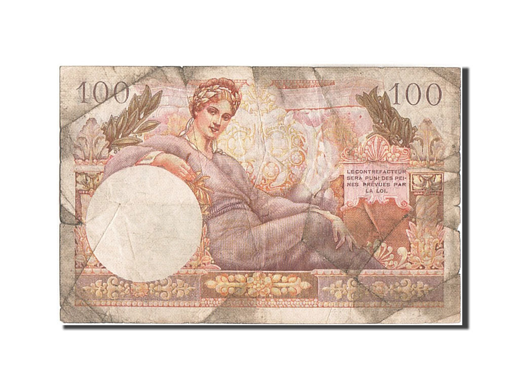 Banconote, Francia, 100 Francs, 1947 French Treasury, 1947, 1947-01-01, B