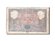 France, 100 Francs, 100 F 1888-1909 ''Bleu et Rose'', 1907, KM #65e, F(12-15),..