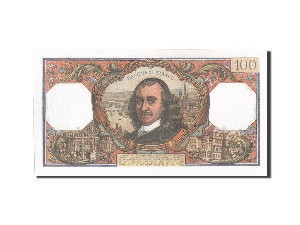 Banknot, Francja, 100 Francs, Corneille, 1974, 1974-07-04, UNC(60-62)