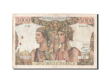 Banknote, France, 5000 Francs, 5 000 F 1949-1957 ''Terre et Mer'', 1949