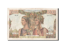 Francia, 5000 Francs, 5 000 F 1949-1957 ''Terre et Mer'', 1949, KM:131a, 1949...