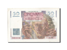 Banconote, Francia, 50 Francs, 50 F 1946-1951 ''Le Verrier'', 1947, 1947-06-12