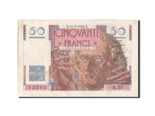 Francia, 50 Francs, 50 F 1946-1951 ''Le Verrier'', 1946, KM:127a, 1946-05-31,...