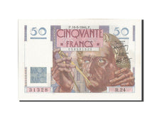 Geldschein, Frankreich, 50 Francs, 50 F 1946-1951 ''Le Verrier'', 1946