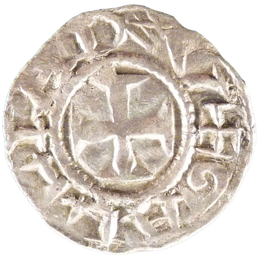 Francia, Denarius, SPL-, Argento, Boudeau:1128