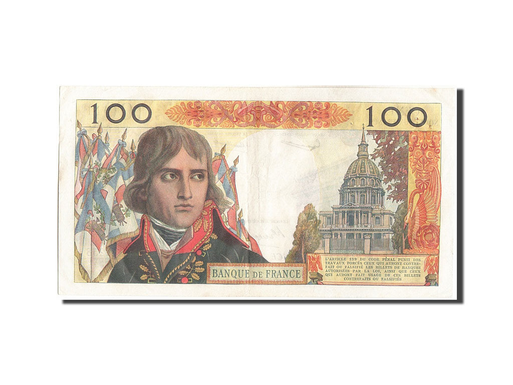 France, 100 Nouveaux Francs, 100 NF 1959-1964 ''Bonaparte'', 1963, KM #144a,...