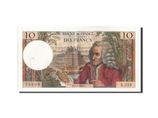 Geldschein, Frankreich, 10 Francs, 10 F 1963-1973 ''Voltaire'', 1966