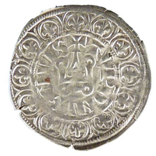 FRANCE, Maille Blanche, 1296, AU(50-53), Silver, Duplessy #215, 1.90