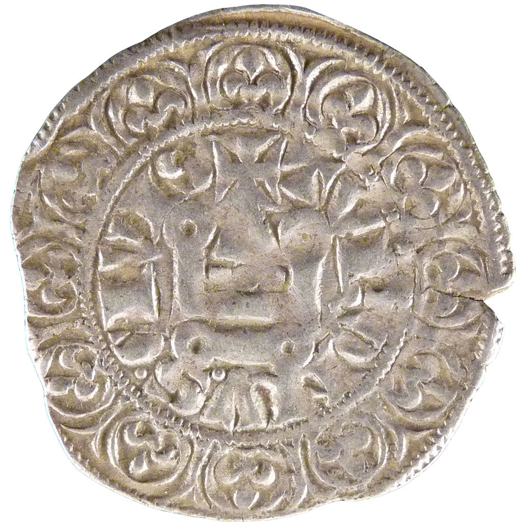 Francia, Maille Blanche, 1296, BB, Argento, Duplessy:215