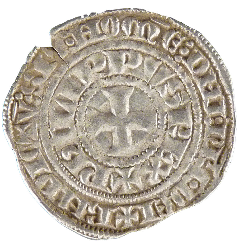 Francia, Maille Blanche, 1296, BB, Argento, Duplessy:215