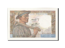 Banconote, Francia, 10 Francs, 10 F 1941-1949 ''Mineur'', 1943, 1943-03-25, FDS
