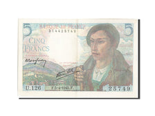 Banknote, France, 5 Francs, 5 F 1943-1947 ''Berger'', 1940, 1945-04-05