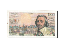 Biljet, Frankrijk, 1000 Francs, 1 000 F 1953-1957 ''Richelieu'', 1954