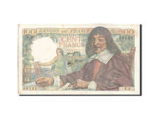 France, 100 Francs, 100 F 1942-1944 ''Descartes'', 1942, KM #101a, 1942-05-15,..
