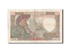 France, 50 Francs, 50 F 1940-1942 ''Jacques Coeur'', 1941, KM #93, 1941-05-08,..