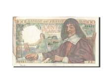 Biljet, Frankrijk, 100 Francs, 100 F 1942-1944 ''Descartes'', 1942, 1942-05-15