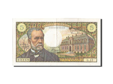 Banknot, Francja, 5 Francs, Pasteur, 1966, 1966-07-07, EF(40-45), Fayette:61.2