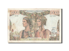 5000 Francs type Terre et Mer