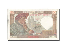 Geldschein, Frankreich, 50 Francs, 50 F 1940-1942 ''Jacques Coeur'', 1940