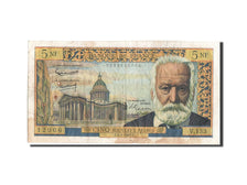 France, 5 Nouveaux Francs, 5 NF 1959-1965 ''Victor Hugo'', 1965, KM #141a,...
