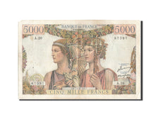 Francia, 5000 Francs, 5 000 F 1949-1957 ''Terre et Mer'', 1949, 1949-03-10, M...