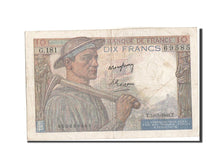 Banconote, Francia, 10 Francs, 10 F 1941-1949 ''Mineur'', 1949, 1949-03-10, BB
