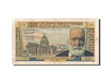 Banconote, Francia, 5 Nouveaux Francs, 5 NF 1959-1965 ''Victor Hugo'', 1961