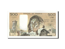 France, 500 Francs, 500 F 1968-1993 ''Pascal'', 1992, KM #156i, 1992-01-02,...