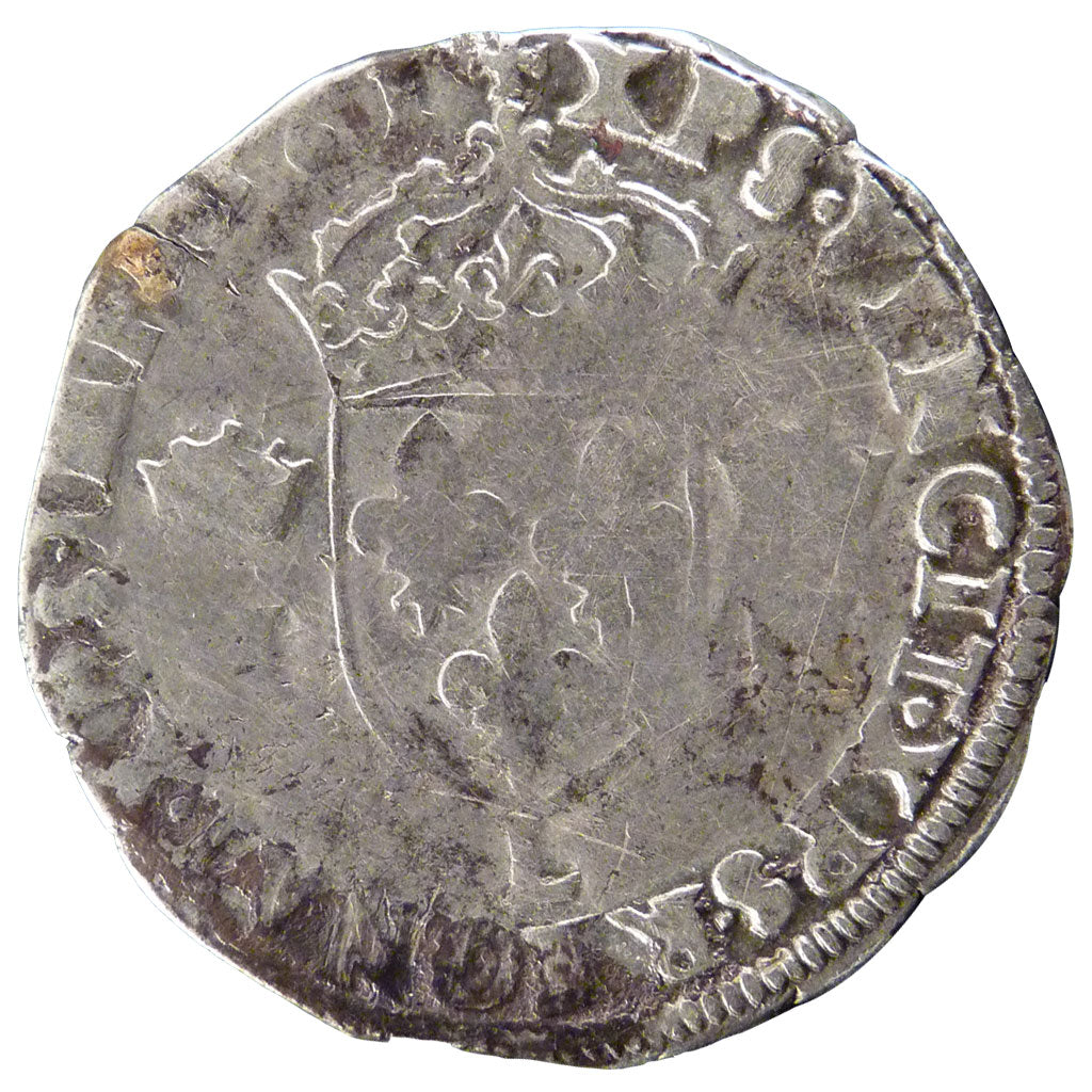 CHARLES IX, Teston au nom d'Henri II