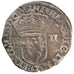 HENRI IV, ¼ Ecu croix feuillue de face