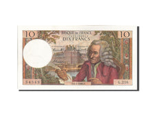 France, 10 Francs, 10 F 1963-1973 ''Voltaire'', 1966, KM #147c, 1966-01-06,...